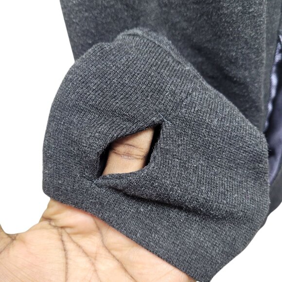 Victoria’s Secret Sport Gray Zip Up Hoodie Sweatshirt Small Women’s Activewear - Picture 4 of 8